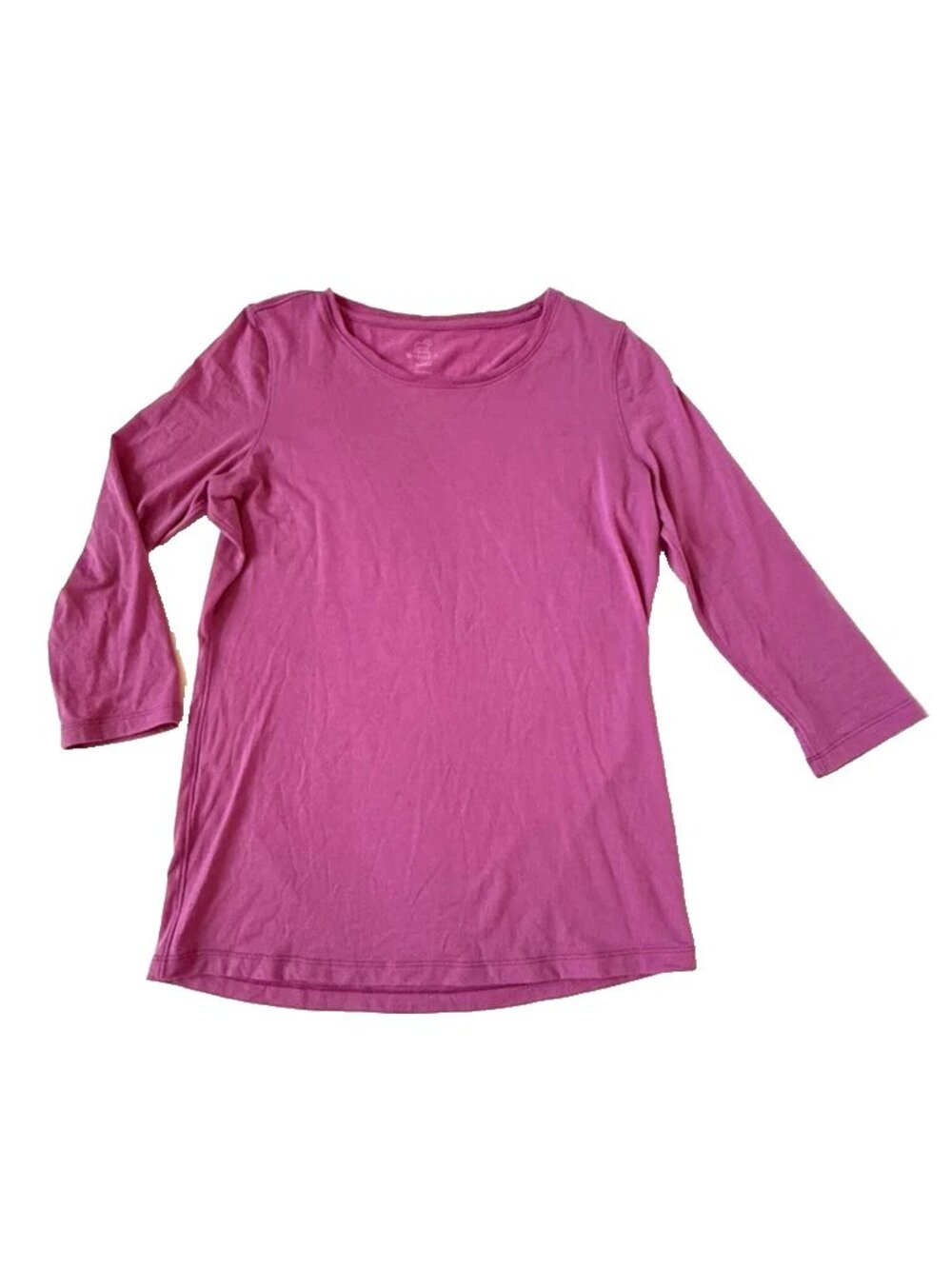 Woolx Womens S Remi Long Sleeve Tee Shirt pink Sorbet T Merino Wool Blend
